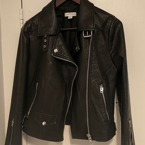 TopShop Vegan Leather Moto Jacket